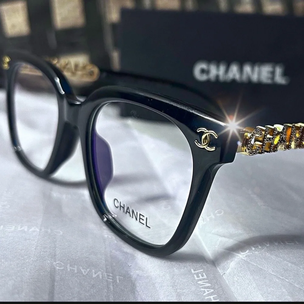 Authentic Chanel Clear Blue Light Glasses